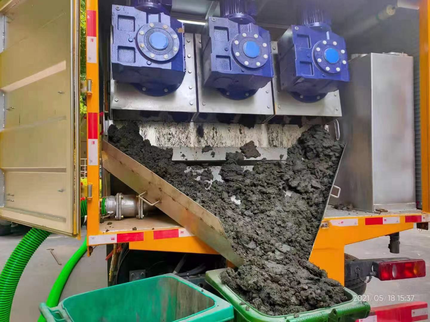 房山化粪池清掏城市维护站-泥浆净化干湿分离处理